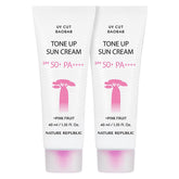 NATURE REPUBLIC UV Cut Baobab Tone Up Sun Cream SPF50+ PA++++ 40ml*2EA